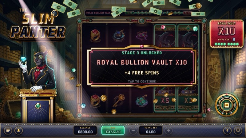 Stage 3 unlocked: Royal Bullion Vault